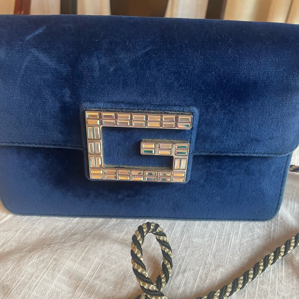 Gucci mini  Suede/velvet bag